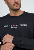 Moletom Tommy Hilfiger Logo Sweatshirt S/ Capuz - Henri Store