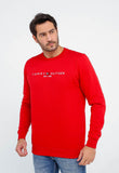 Moletom Tommy Hilfiger Logo Sweatshirt S/ Capuz - Henri Store