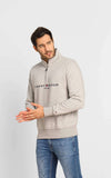 Moletom Tommy Hilfiger Mescla Logo Mockneck - Henri Store