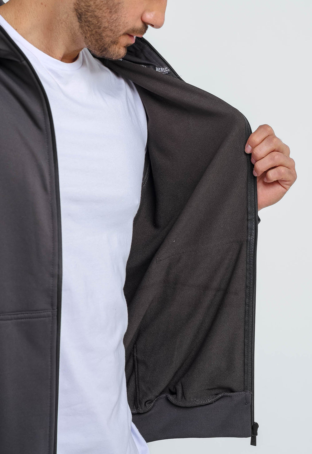 Moletom Venum Masc Ziper Cinza Vnm228009 - Henri Store