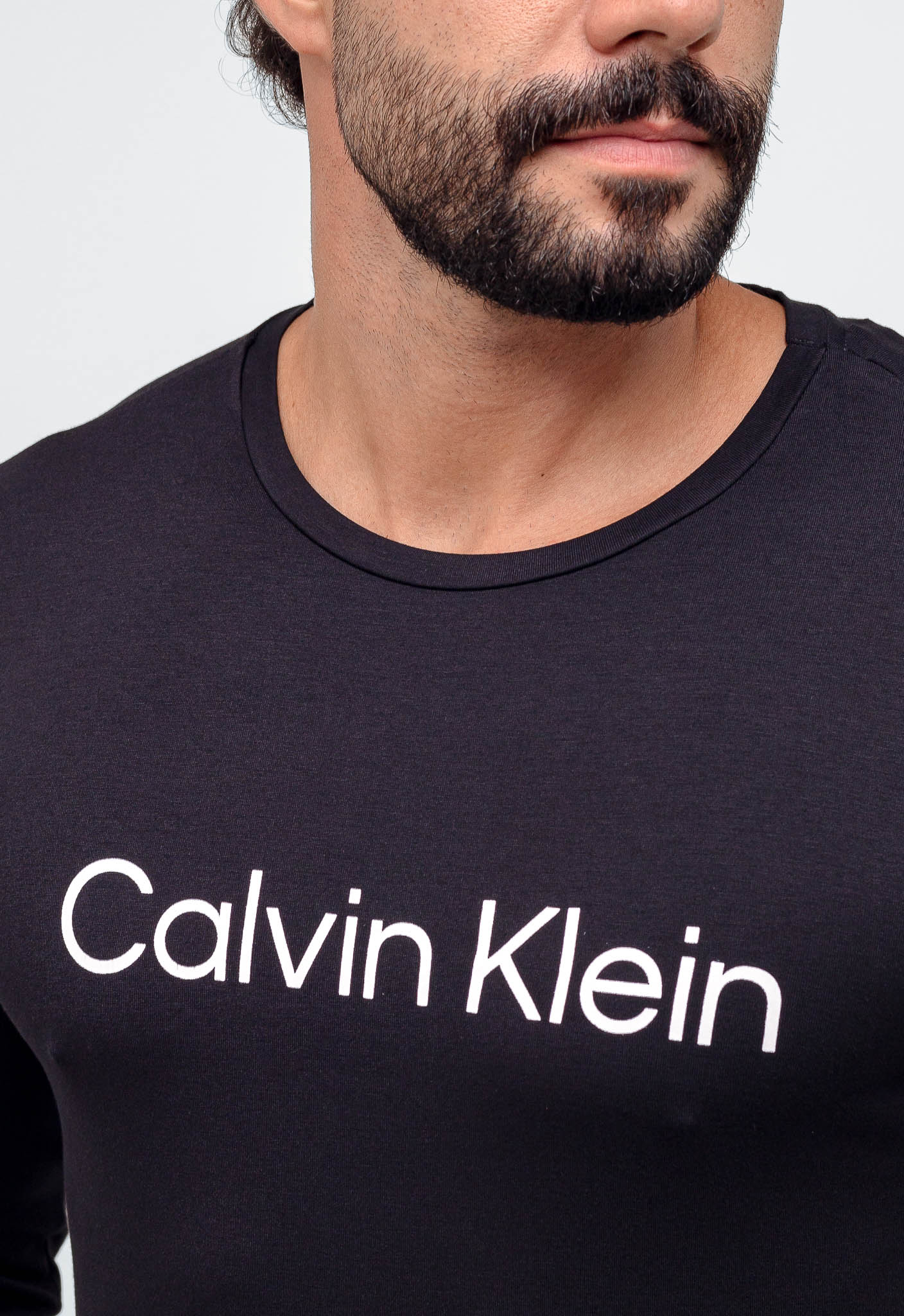 Pijama Calvin Klein M/l Calca Viscolight Preto - Henri Store