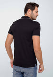 Polo Armani Exchange com Zíper Preta - Henri Store