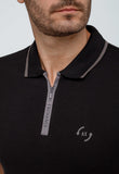 Polo Armani Exchange com Zíper Preta - Henri Store