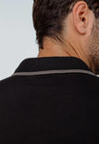 Polo Armani Exchange com Zíper Preta - Henri Store