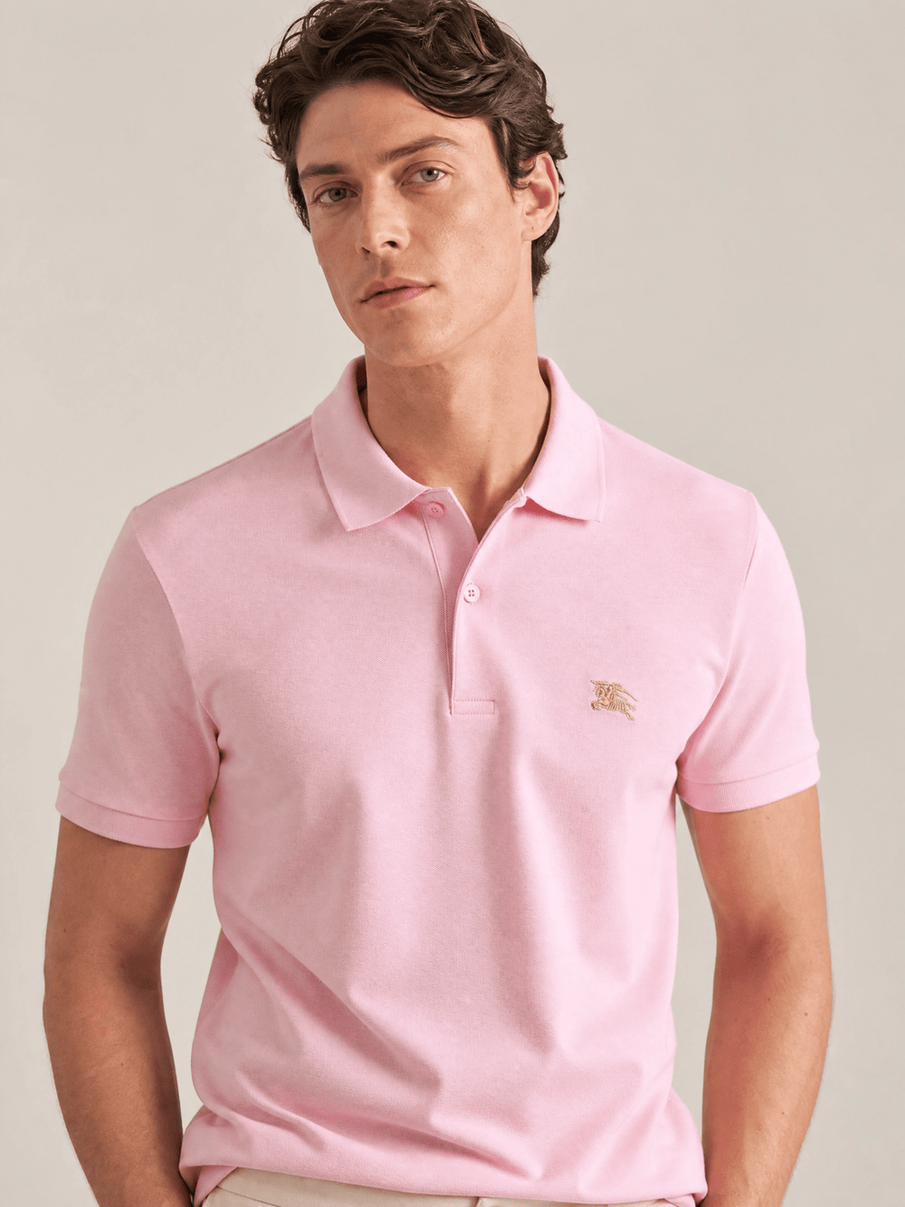 Polo Burberry London Rosa Claro - Henri Store
