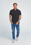 Polo Calvin Klein Logo Gola - Henri Store