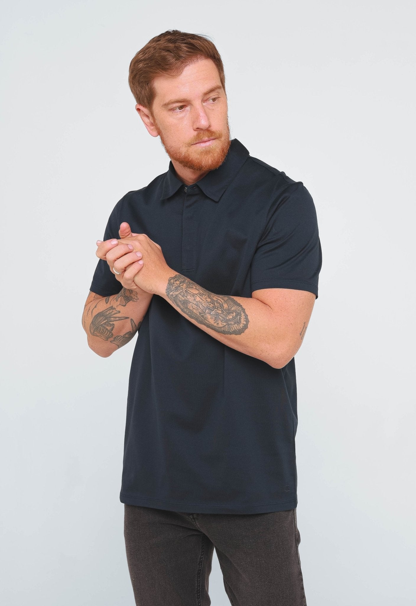 Polo Calvin Klein MC Tailored Fit Coupe Ajustée - Henri Store
