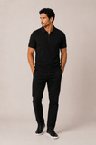 Polo Calvin Klein Piquet Meio Zíper Masculina Slim Fit - Henri Store