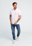 Polo Calvin Klein Piquet Meio Zíper Masculina Slim Fit - Henri Store