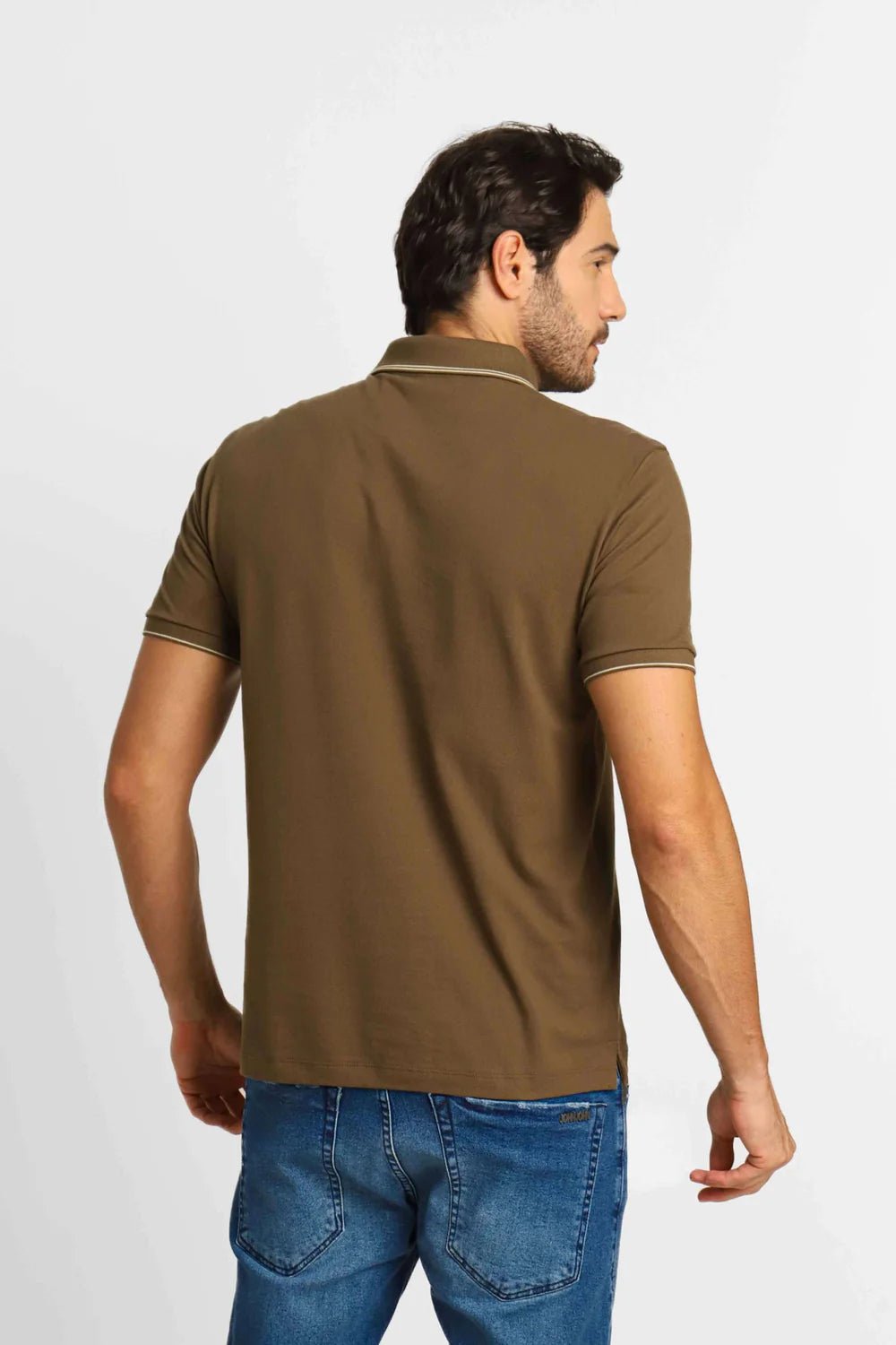 Polo Calvin Klein Regular Fit Friso Gola - Henri Store