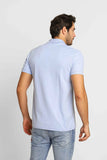Polo Calvin Klein Regular Fit Sustainable Azul Claro - Henri Store