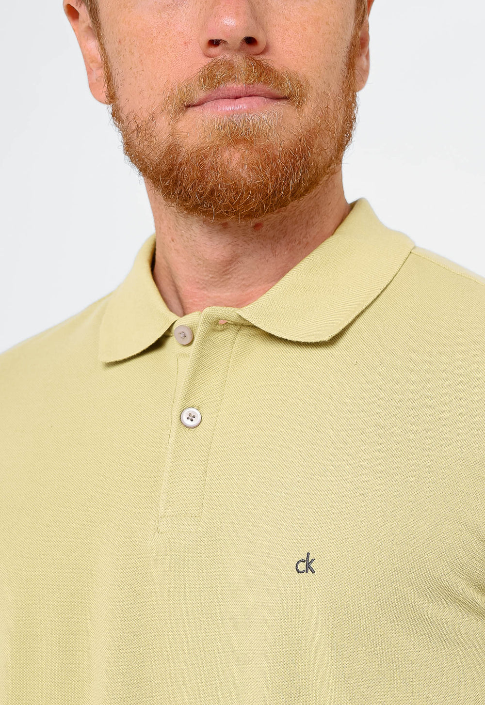 Polo Calvin Klein Slim Fit Basica Ck Peito - Henri Store