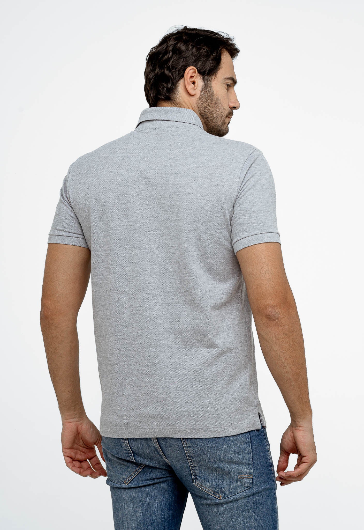 Polo Calvin Klein Slim Fit CK Bordado - Henri Store
