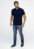 Polo Calvin Klein Slim Fit CK Bordado - Henri Store