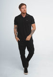Polo Calvin Klein Slim Fit Gola C/ Friso - Henri Store