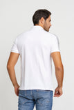 Polo Masculina Slim Fit Calvin Klein com Logo no Ombro