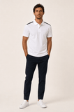 Polo Calvin Klein Slim Fit Logo Ombros - Henri Store
