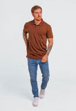 Polo Calvin Klein Slim Fit Recorte Logo Ombro - Henri Store
