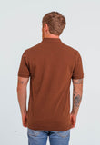 Polo Calvin Klein Slim Fit Recorte Logo Ombro - Henri Store