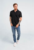 Polo Calvin Klein Slim Fit Recorte Logo Ombro - Henri Store