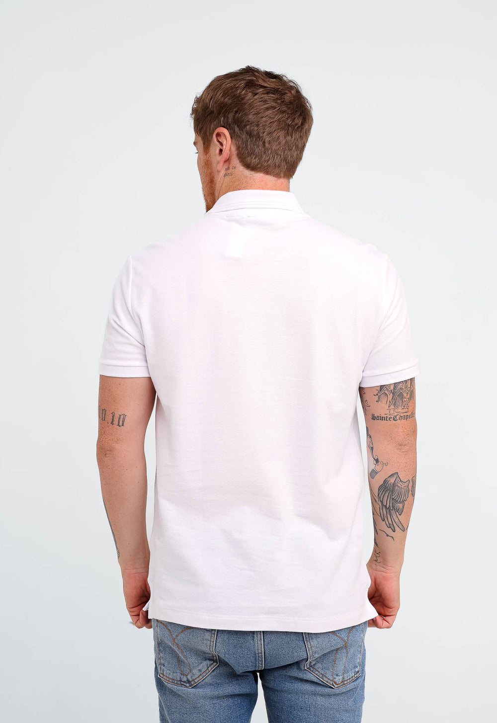 Polo Calvin Klein Slim Meio Ziper Ck Peito - Henri Store