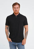 Polo Calvin Klein Slim Meio Ziper Ck Peito - Henri Store