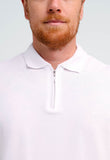Polo Calvin Klein Slim Meio Ziper Ck Peito - Henri Store