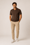 Polo Calvin Klein Slim Meio Ziper Ck Peito - Henri Store