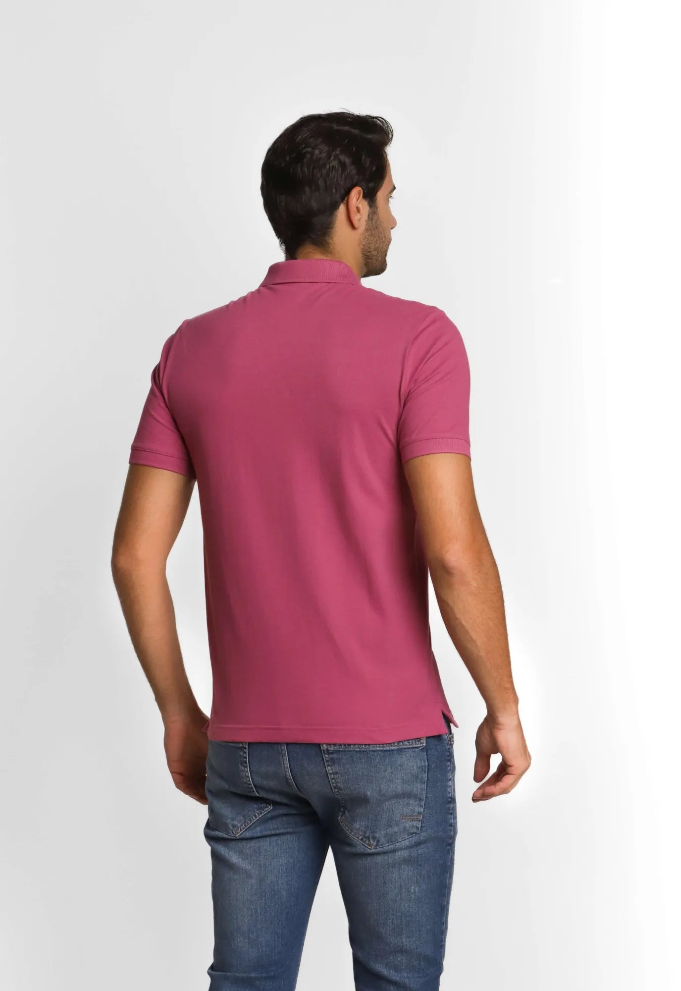 Polo Calvin Klein Slim Fit Piquet Logo Peito.