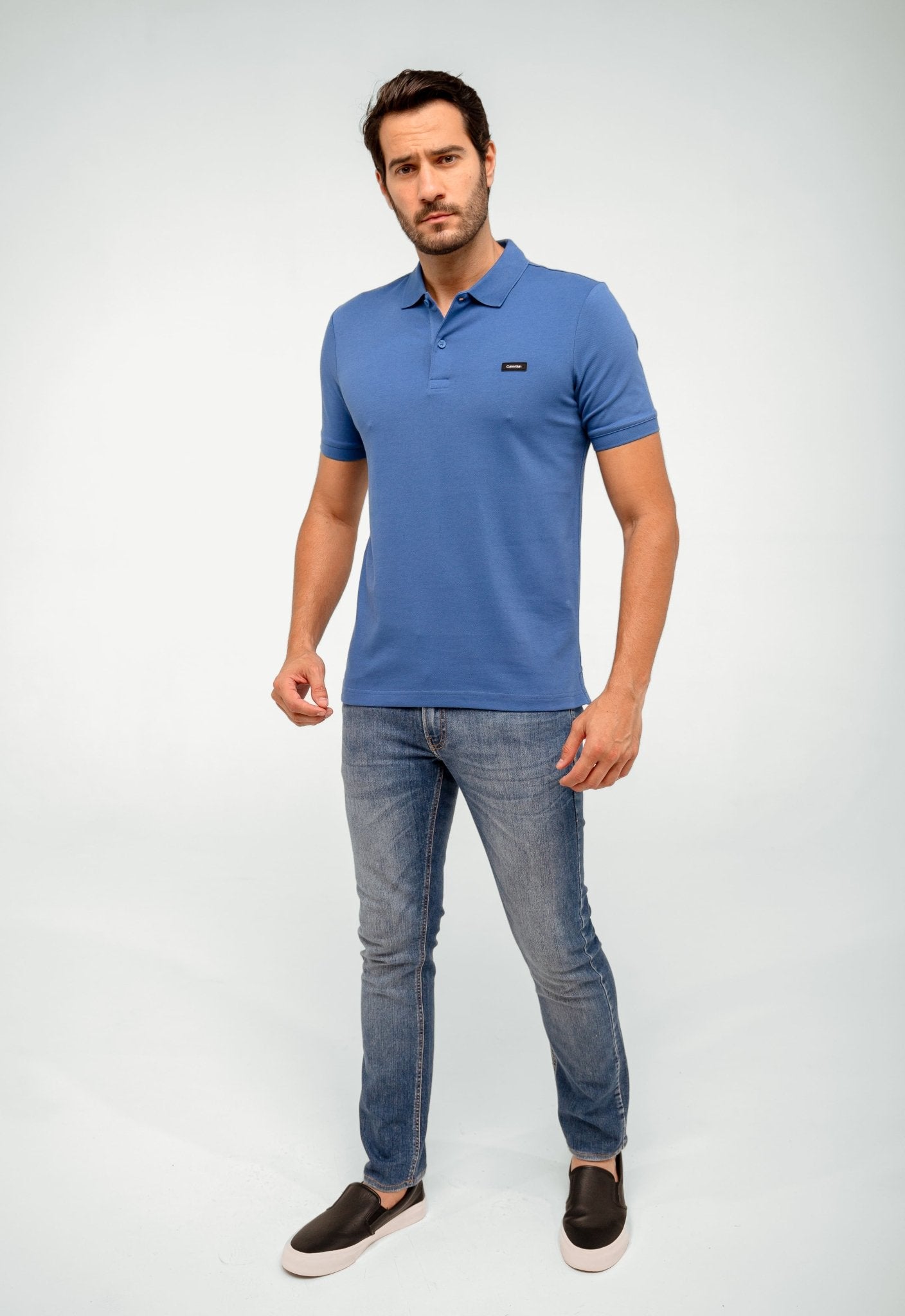 Polo Calvin Klein Slim Piquet - Henri Store