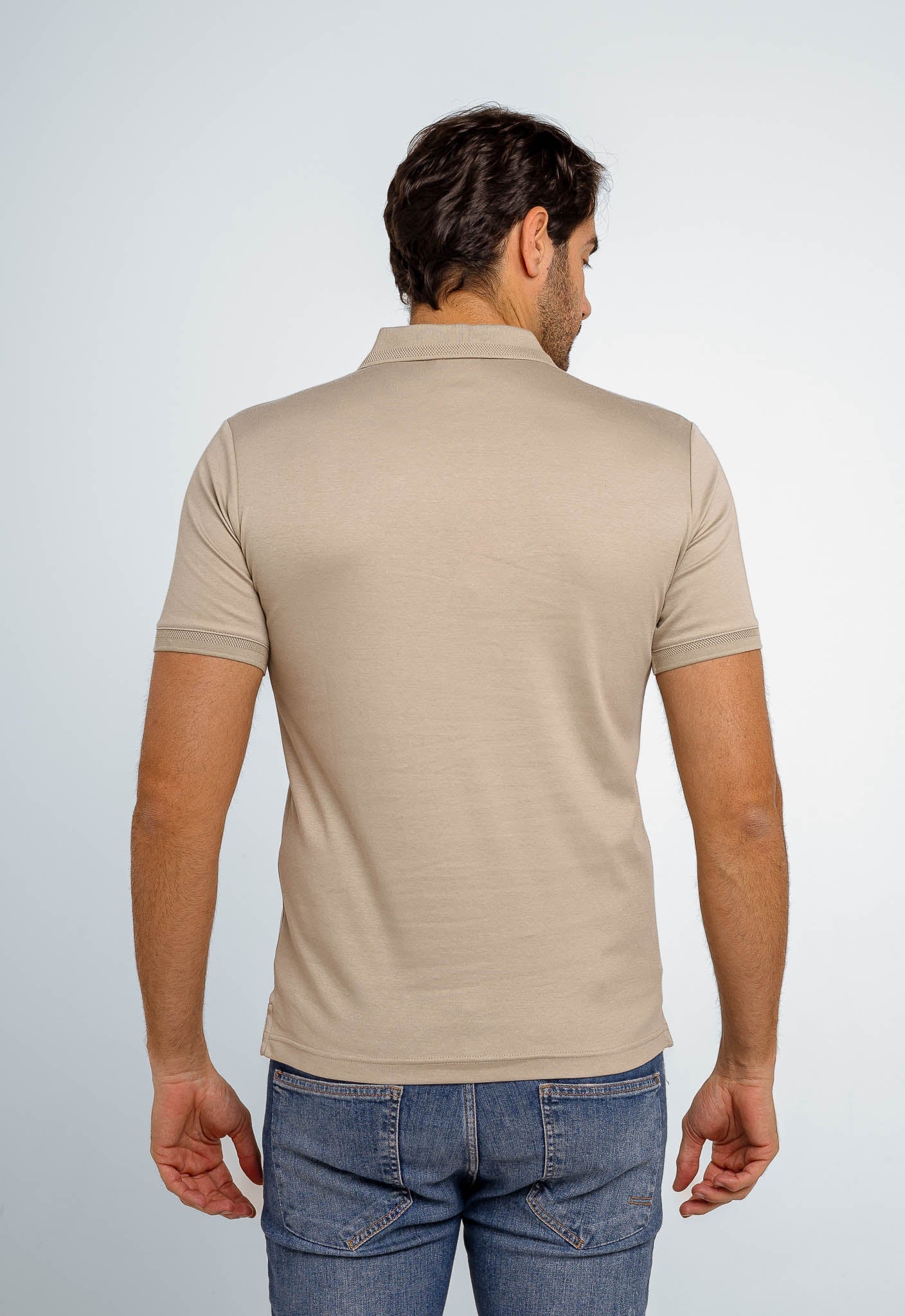 Polo Calvin Klein Touch Logo Peito - Henri Store