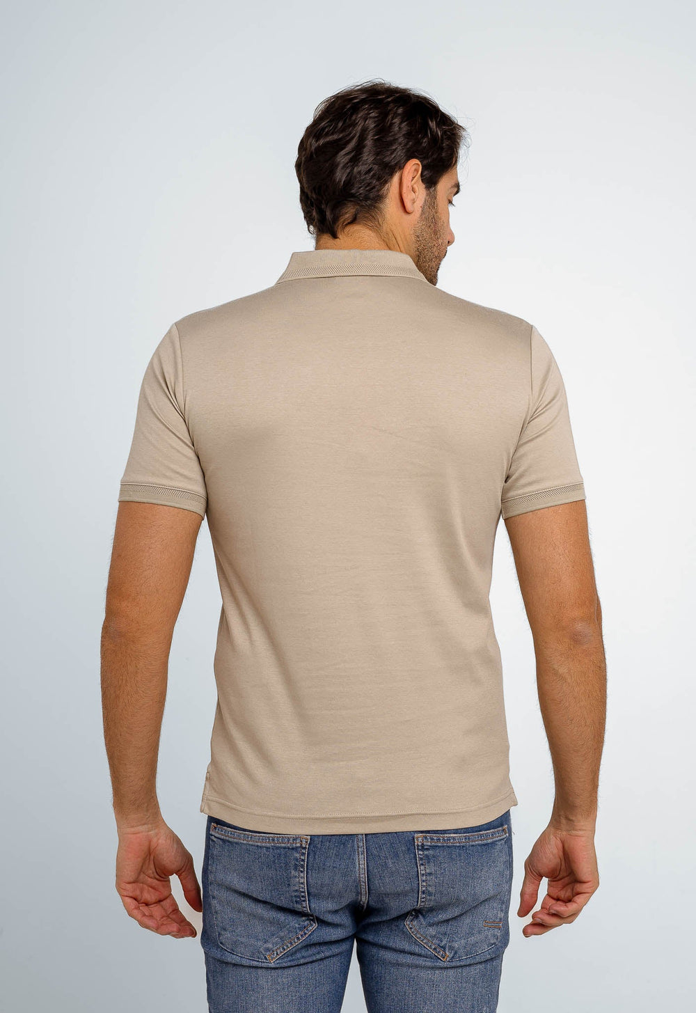 Polo Calvin Klein Touch Logo Peito - Henri Store