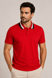 Polo Dom Henrico Gola Tricolor - Henri Store