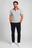 Polo Dom Henrico Gola Tricolor - Henri Store