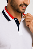 Polo Dom Henrico Gola Tricolor - Henri Store