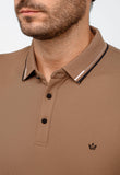 Polo Dom Henrico Poliamida com Friso na Gola - Henri Store