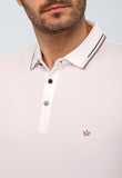 Polo Dom Henrico Poliamida com Friso na Gola - Henri Store