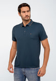 Polo Dom Henrico Poliamida com Friso na Gola - Henri Store