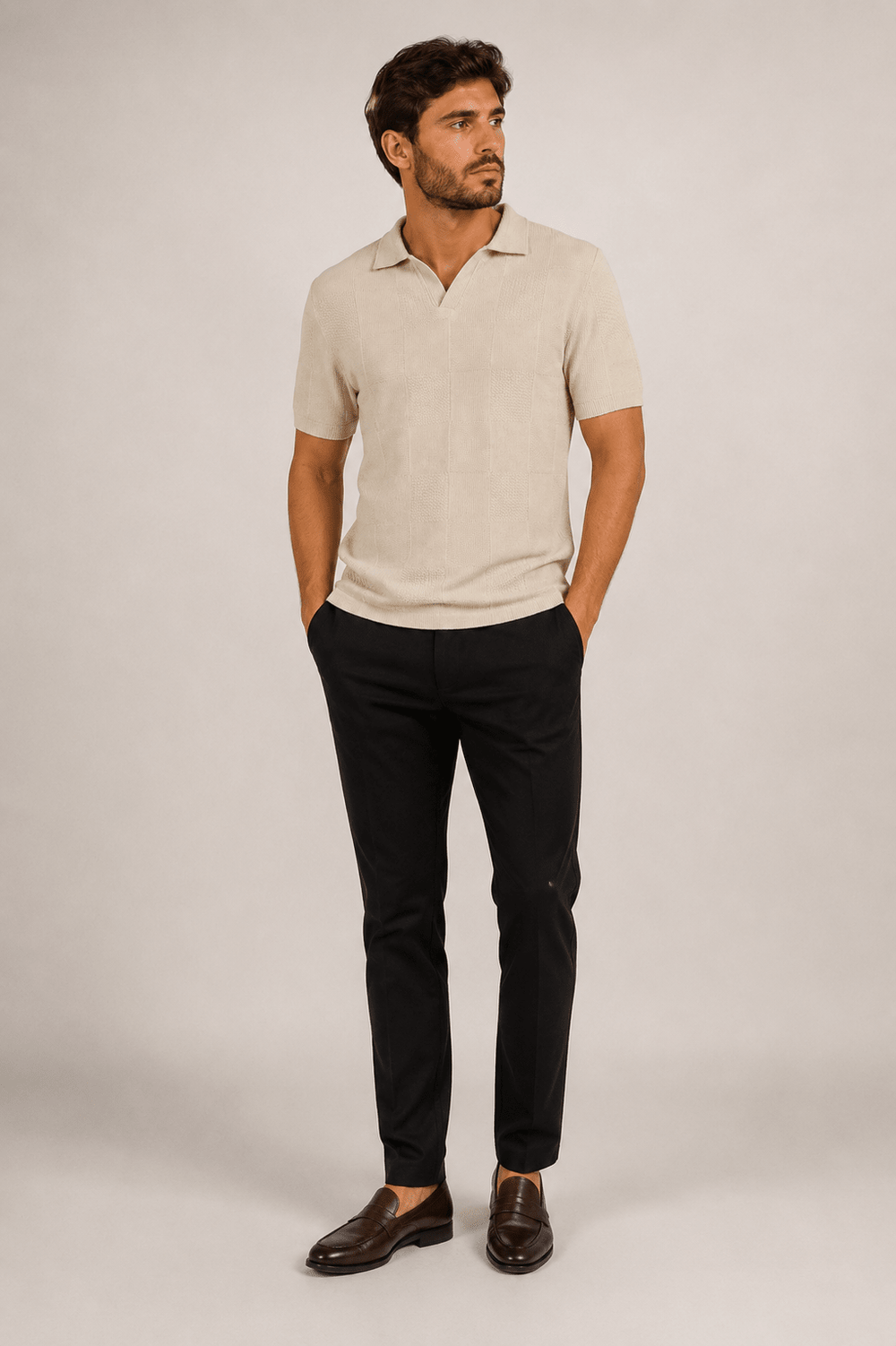 Polo Dom Henrico Tricot Versatile - Henri Store