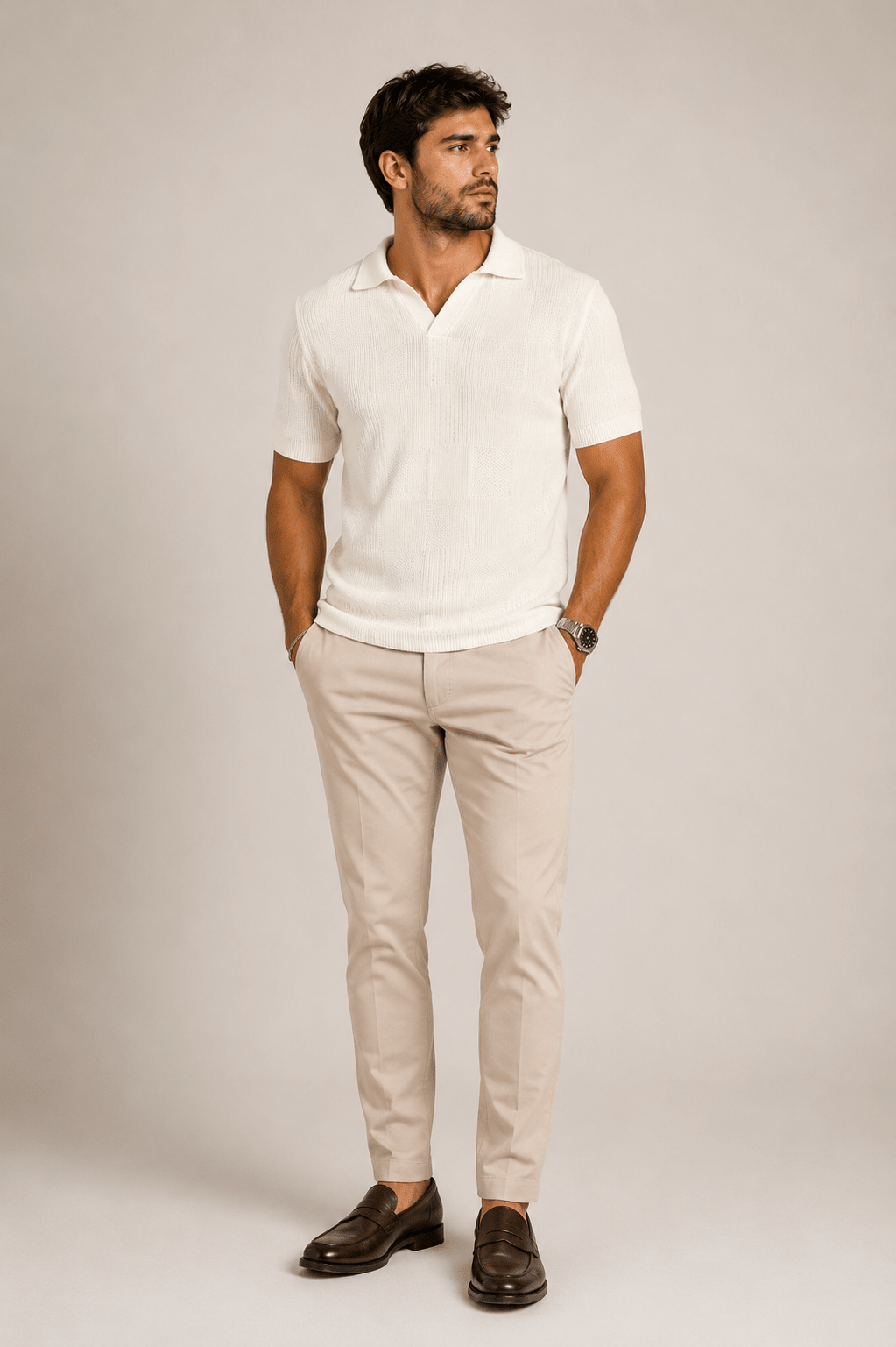 Polo Dom Henrico Tricot Versatile - Henri Store