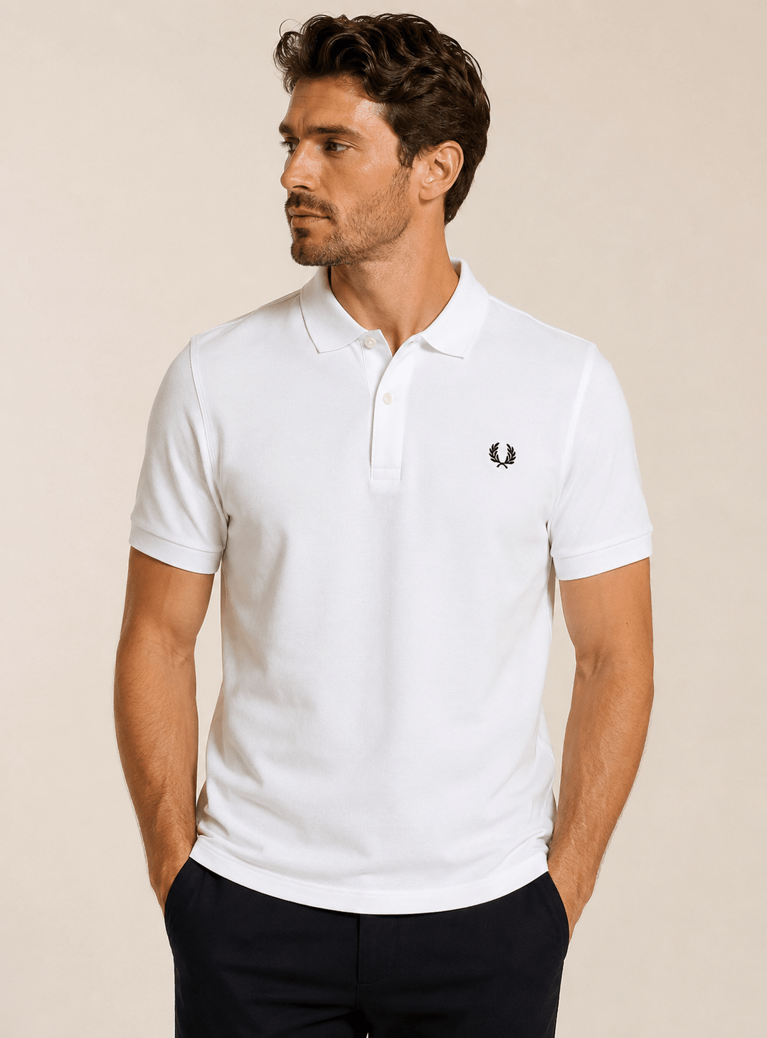 Polo Fred Perry Logo Peito - Henri Store