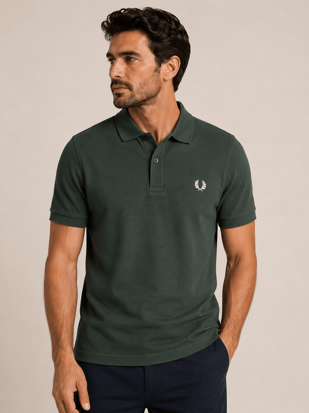 Polo Fred Perry Logo Peito - Henri Store
