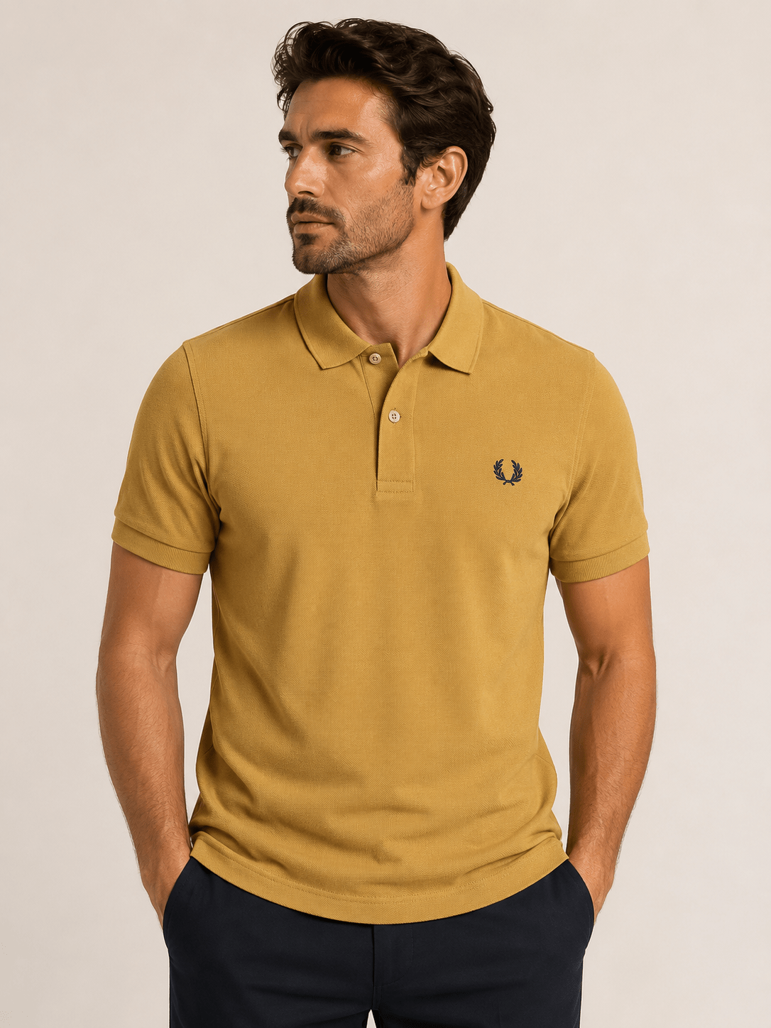 Polo Fred Perry Logo Peito - Henri Store