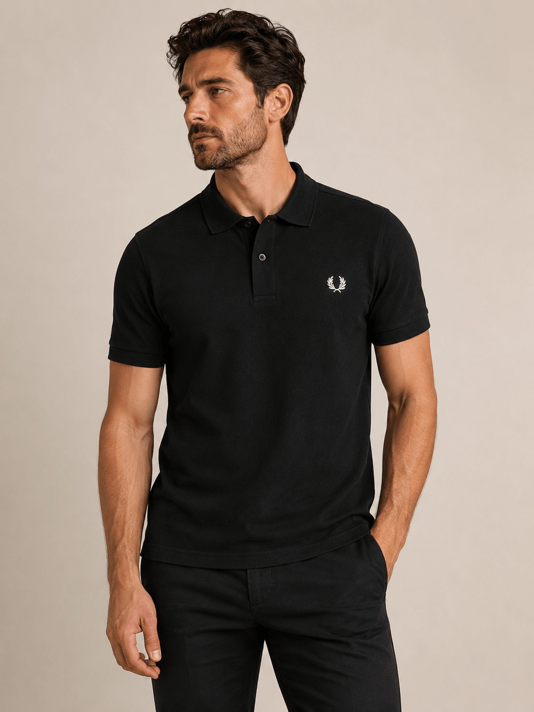 Polo Fred Perry Logo Peito - Henri Store