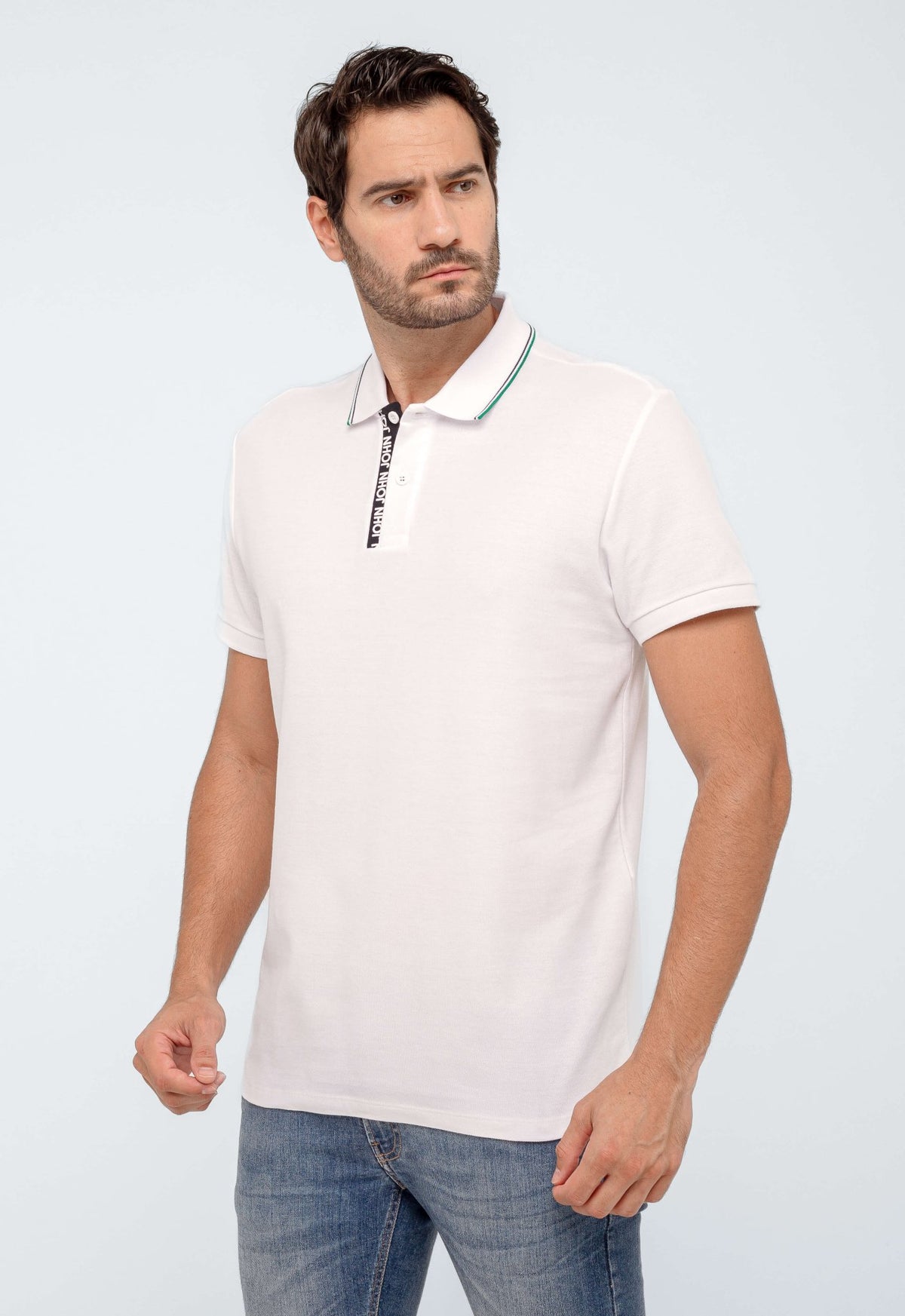 Polo John John Regular Fit Cassis In24 - Henri Store