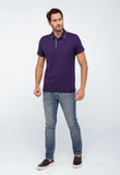 Polo John John Regular Fit Cassis In24 - Henri Store