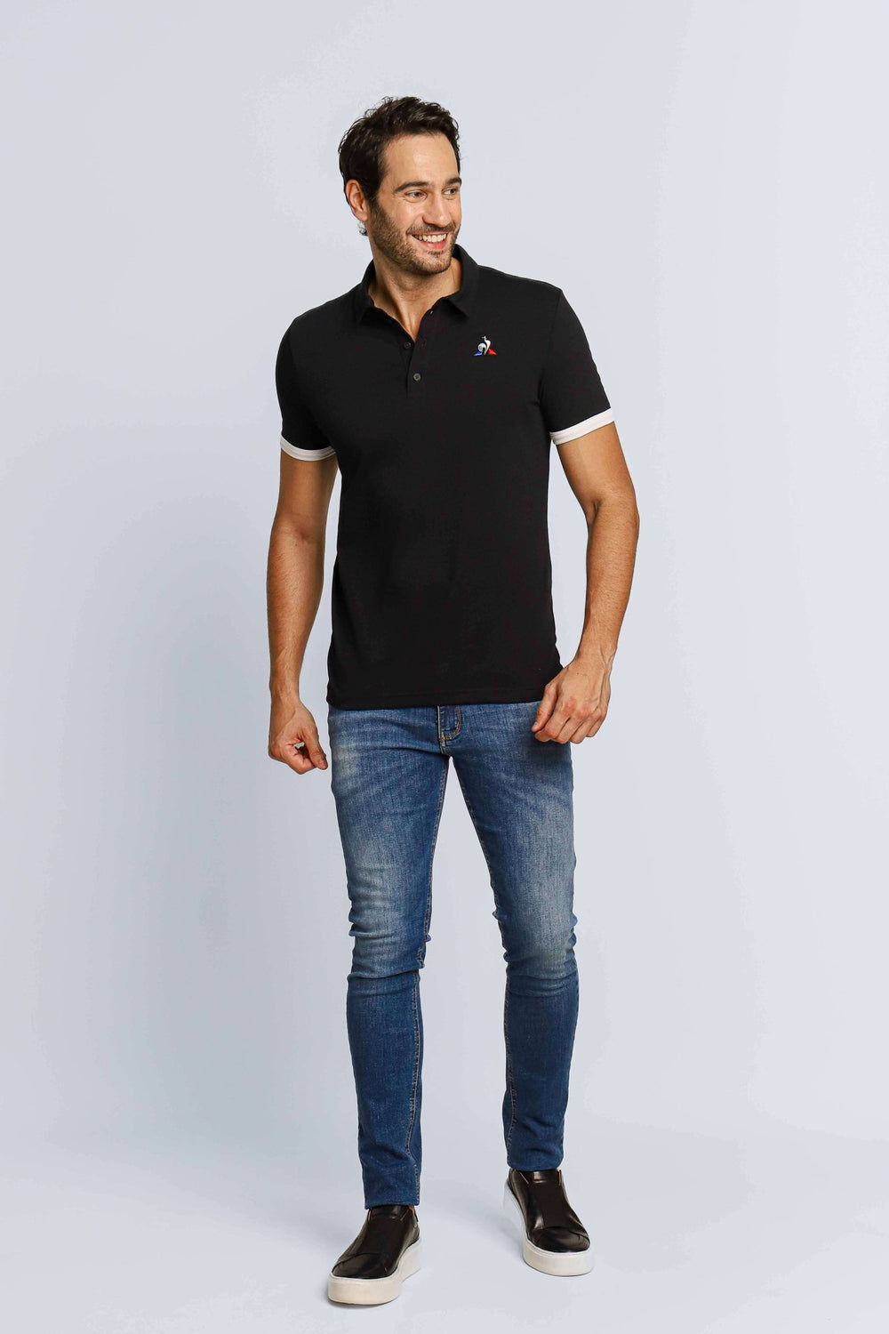 Polo Le Coq Ess Preta - Henri Store