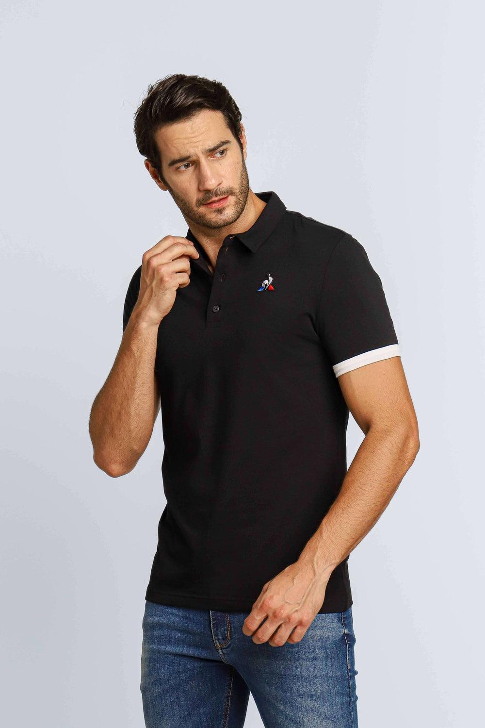 Polo Le Coq Ess Preta - Henri Store