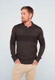 Polo Manga Longa Dom Henrico C/ Botão - Henri Store