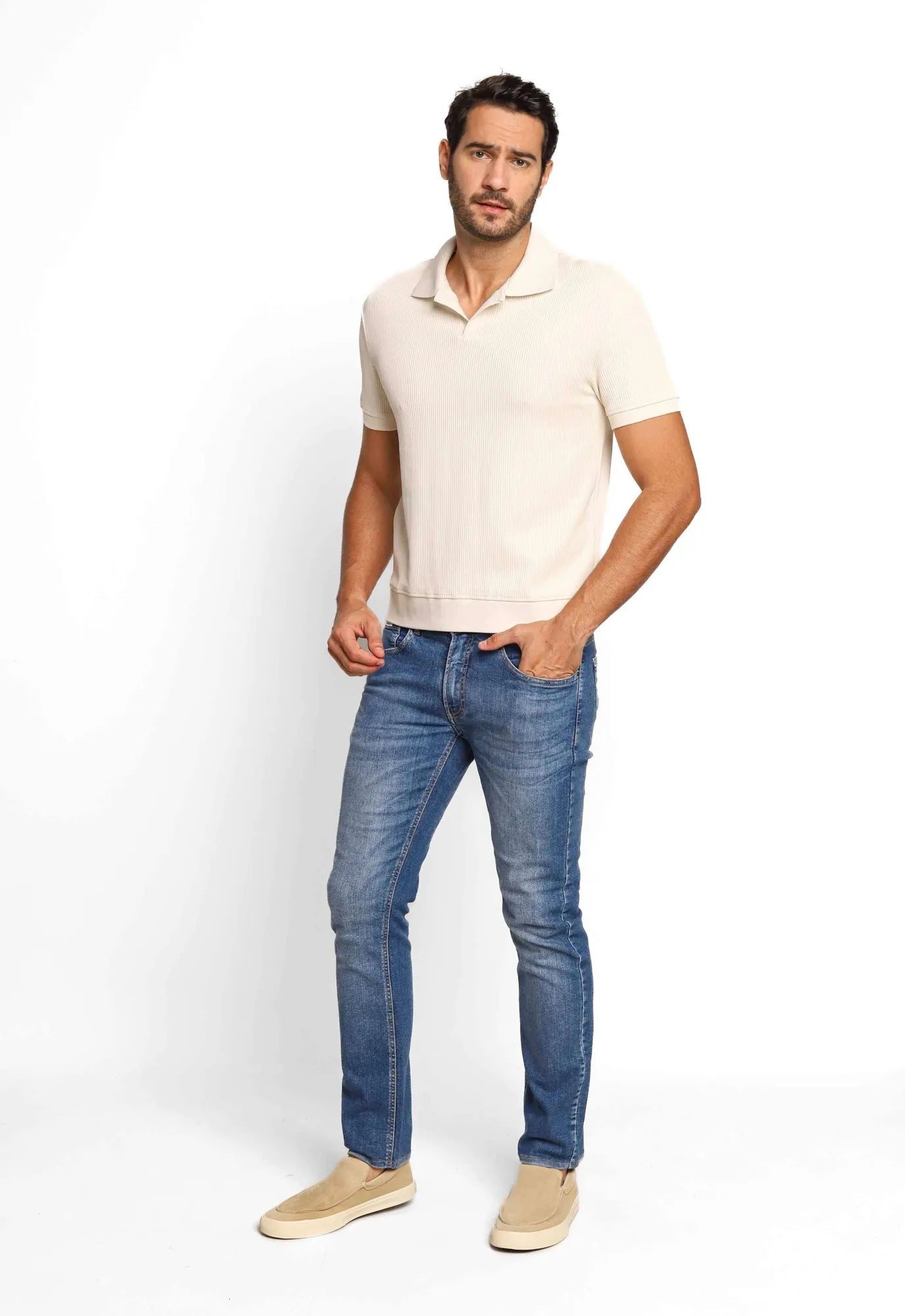 Polo Masculin Dom Henrico Firenze Canelada - Henri Store